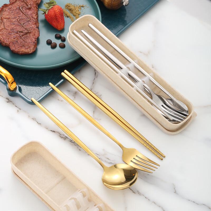 Ruhan 316 Stainless Steel Portable Cutlery Set