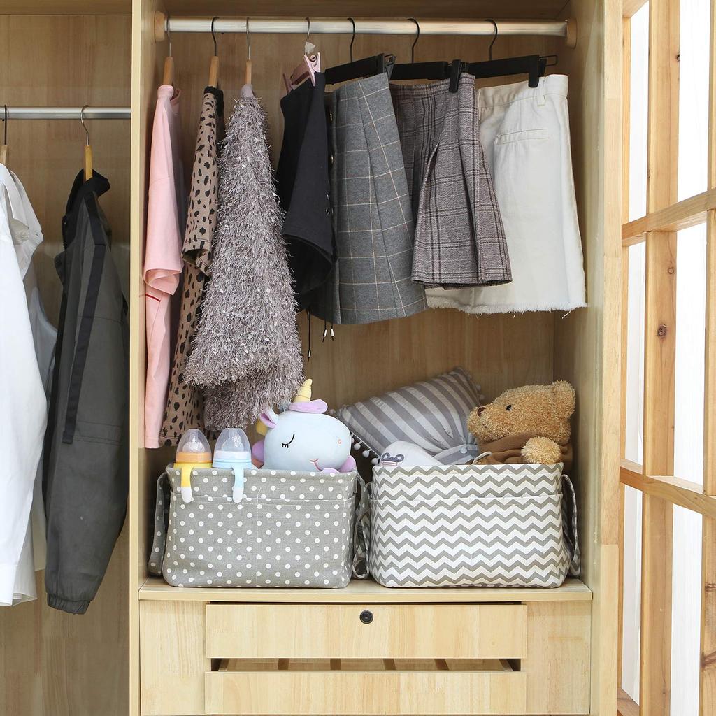 Hinwo Diaper Storage Diaper Baby Supplies Storage Preparing for Baby Gift Bag, Pouch, Case, Basket, Bag, Box, Foldable, Baby, Baby's Arrival, (Gray