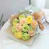 Artificial Soap Flower Preserved Bouquet Rose Realistic Mothers Day Valentines Day Anniversary Wedding Romantic Gift Decoration