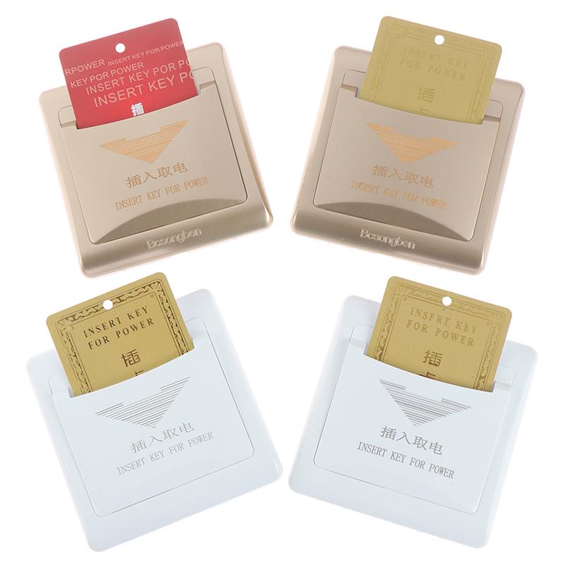 For Hotels Motels Luxury Guest Room Energy Saving Wall Switch Key Card Holder