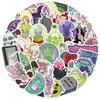 50 Cartoons INS Wind Witch Graffiti Stickers Decorate Guitar Notebook Suitcase DIY Waterproof
