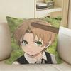 Jobless Reincarnatio Rudeus Greyrat Square Sofa Pillow Cover Solid Color Living Room Home Decor Cushion Case