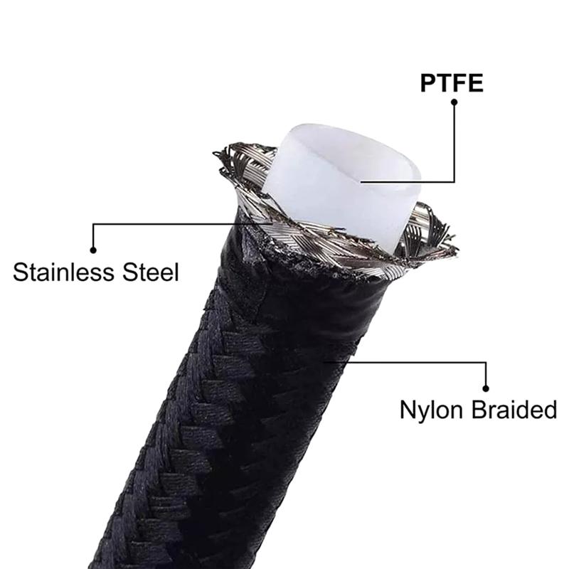 Durable-Automatic Transmission Cooler AN6 -6AN Hoses Line Kit For GM 4L60E 4L65E TH350 TH400