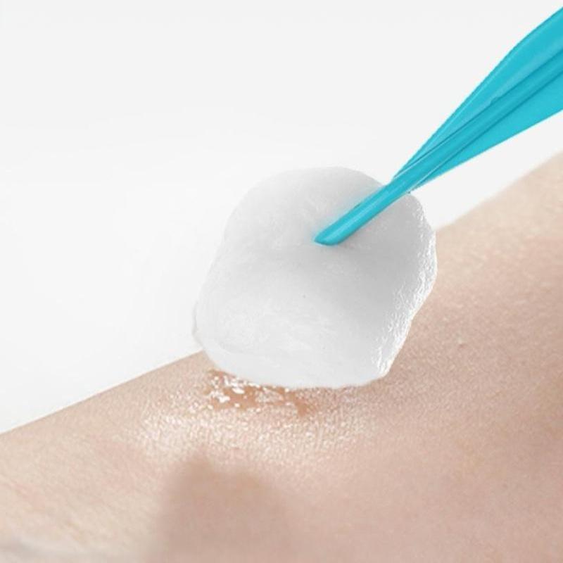 100/200Pcs Pure Absorbent Cotton Balls Soft Gentle Multi-Use Cotton Puffs For Skincare First Aid Baby Care And Daily Cleaning