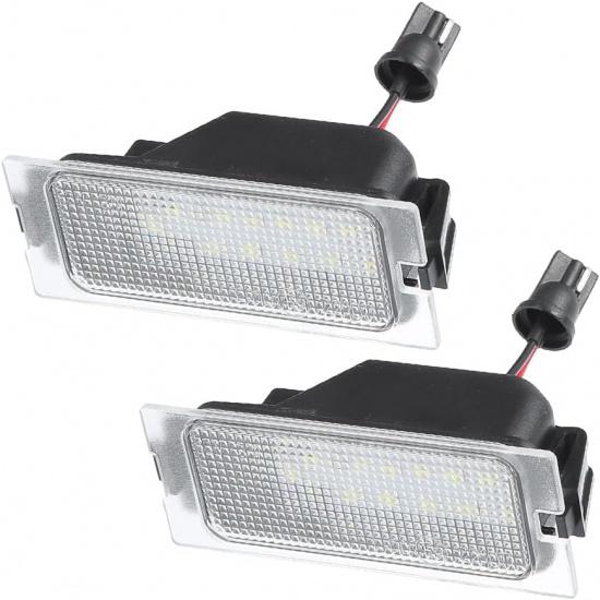 Riloer LED License Plate Light, Number Plate Lp, Car LED License Plate Light Assembly, Tag Lp Assembly Replacement, Compatible with Ford Edge