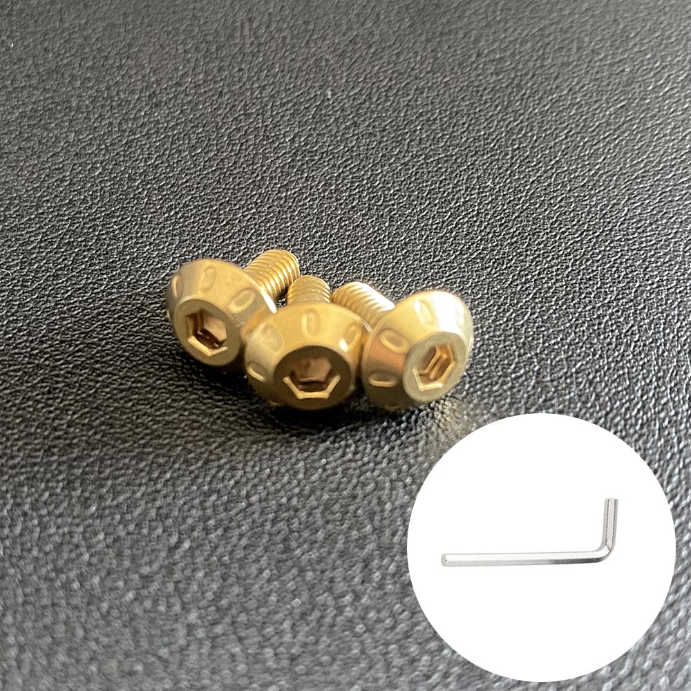 Pro AGV pista GPRR GPR Corsa R upevnění šroubu spojleru helmy Náhradní šroub helmy Tail Wing