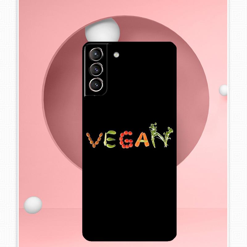 

Чехол Go Vegan для Samsung Galaxy S24 Ultra S22 Plus S20 S21 FE S8 S9 S10 Note 10 20 S23 Ultra Cover Galaxy S24 Plus