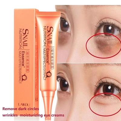Women Snail Repair Eye Cream Essence Moisturizer Anti Aging Anti Puffiness Skin Care Beauty Makeup