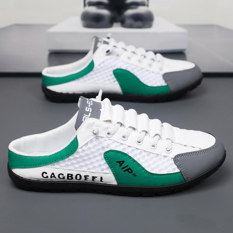 Men's Lightweight Mesh Slip-On Casual Shoes with Breathable Design