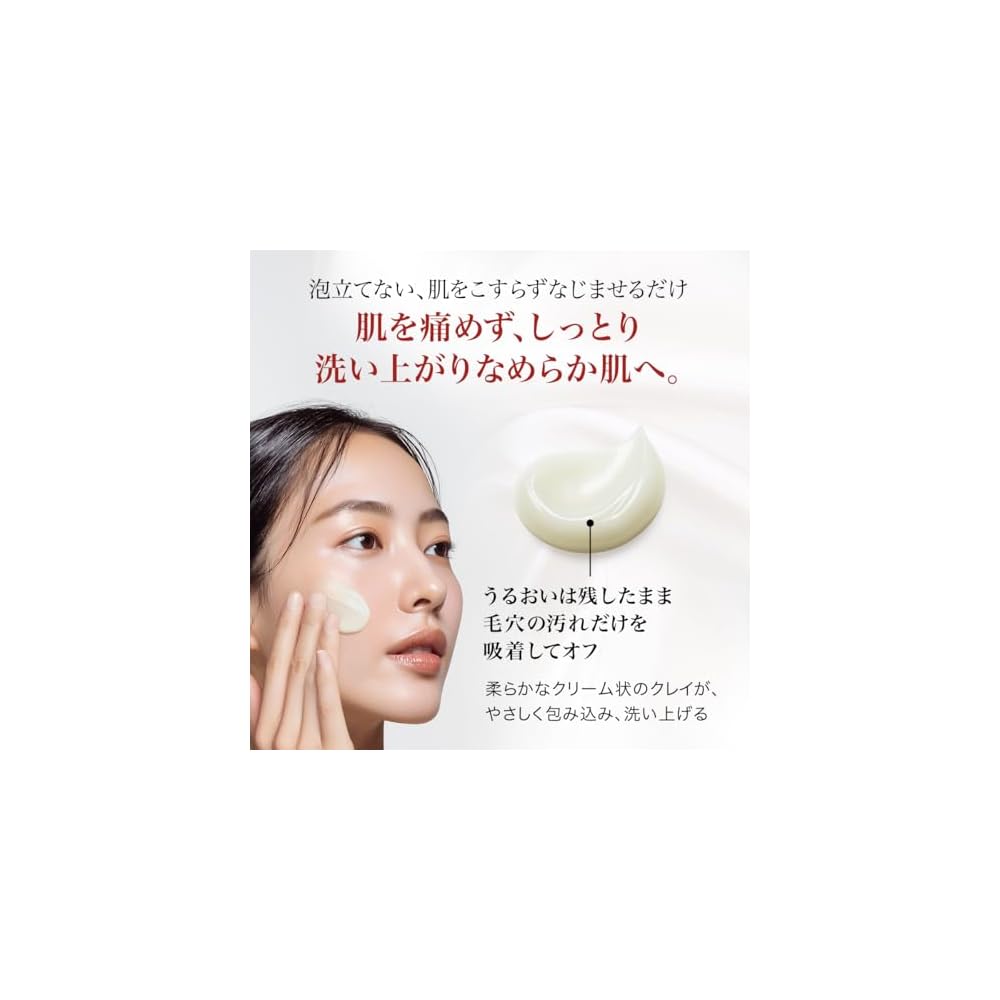 bglen Clay Wash Facial Cleanser - Natural Clay Montmorillonite 150g - Pore Cleansing, High