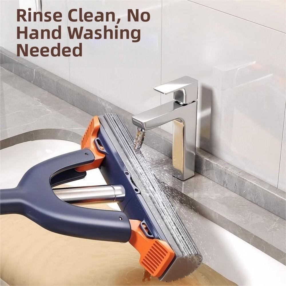 Portable Mini Handheld Mop Multifunctional Absorbent Sponge Mop  for Washing Desk Window Car Clean