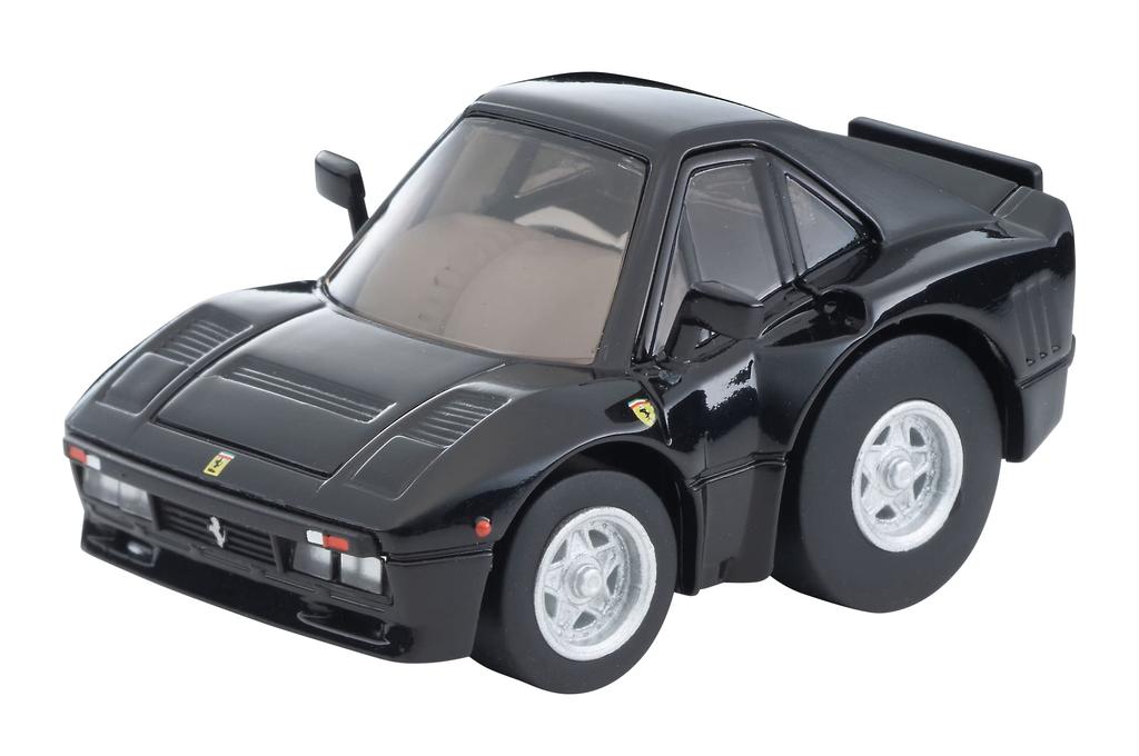 TOMYTEC Choro-Q Zero Z-82b Ferrari GTO Black Finished Product