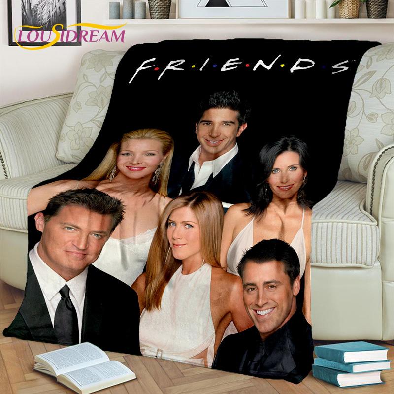 Friends Classics TV 3D  Blanket,Soft Throw Blanket for Home Bedroom Bed Sofa Picnic Travel Office Cover Rest Blanket Kids Gift