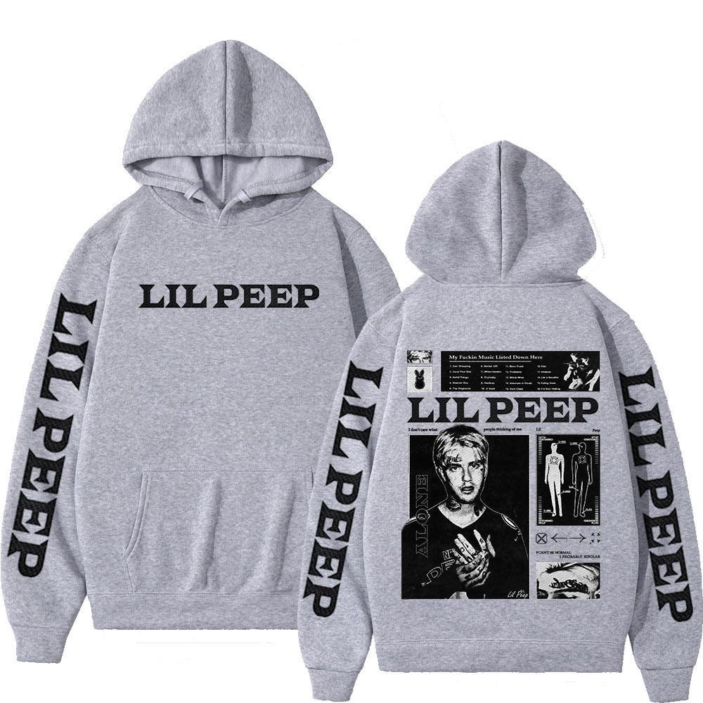 Rapper Lil Peep Hellboy Crybaby Hoodies Men Women High Quality Long Sleeve Sweatshirts Fashion Oversized Pullovers Streetwear