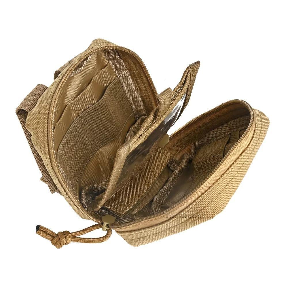 Waist Belt EDC Pouch Compass Flashlight Tool Pack Bag EDC Waist Bag  Camping Organizer