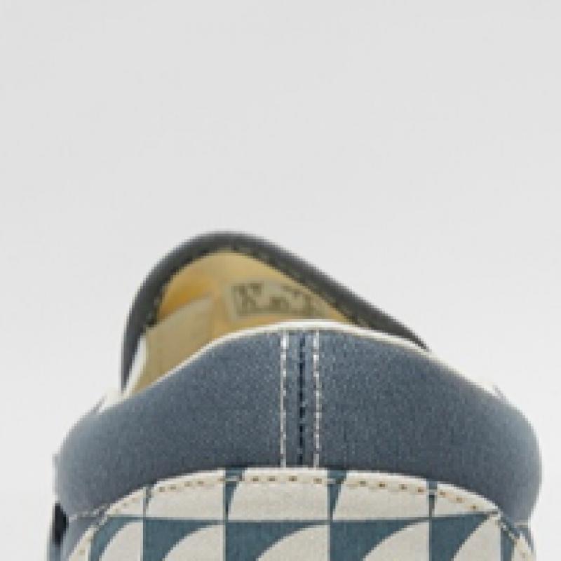 Barnes Slip On   Checkerboard Blue  Marshmallow  Vn000ct57z21