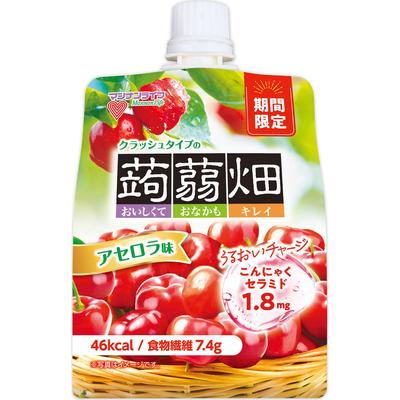 mannan life Konnyaku Hata Crush Type Acerola Flavor 150g Konjac Field Jelly Konjac Field
