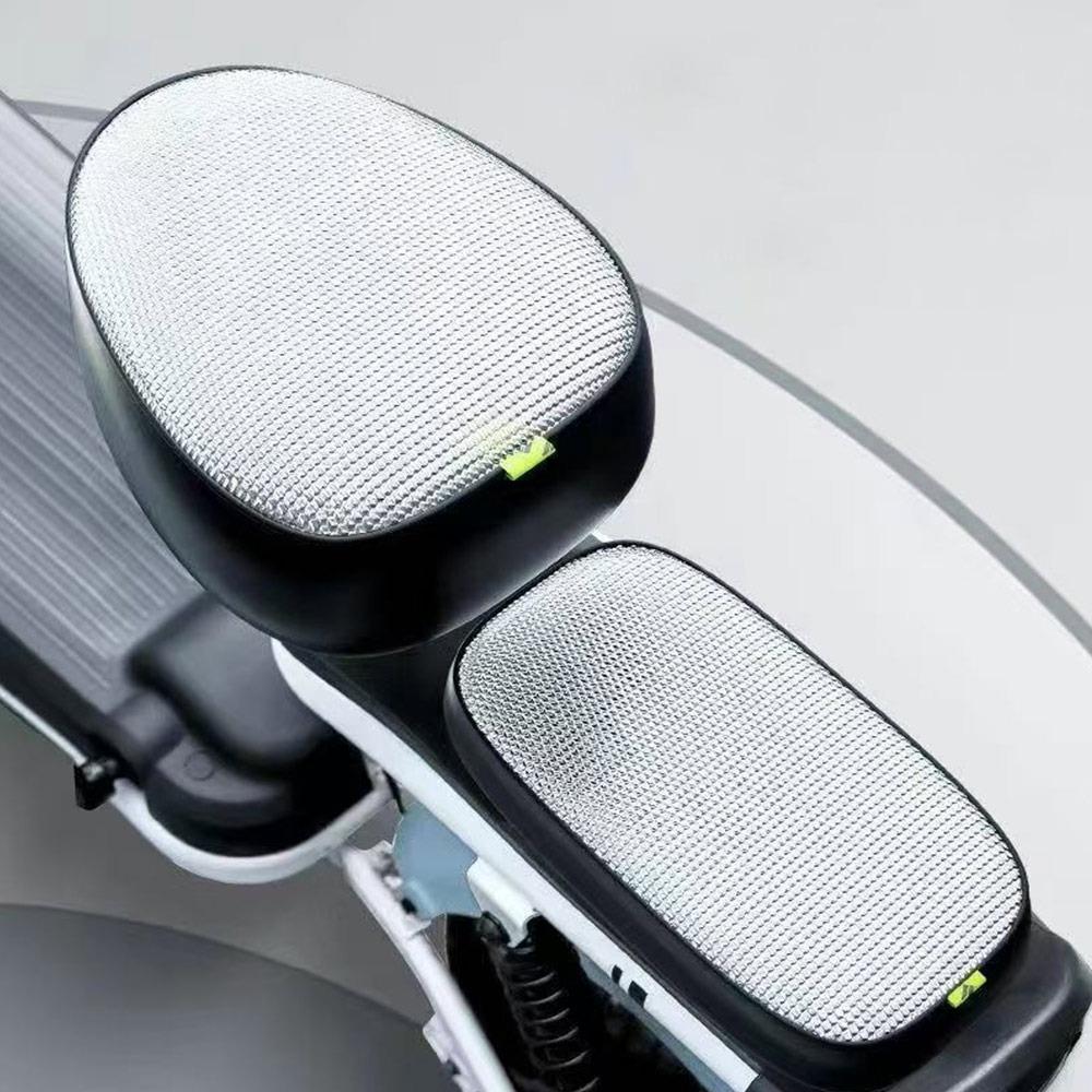 

Шкіряний чохол на сидіння електромобіля, сонцезахисний, чохол на переднє сидіння, новий чохол на заднє сидіння Silver Back