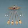 Hanfu Style 9-Piece Hair Ornament Set
