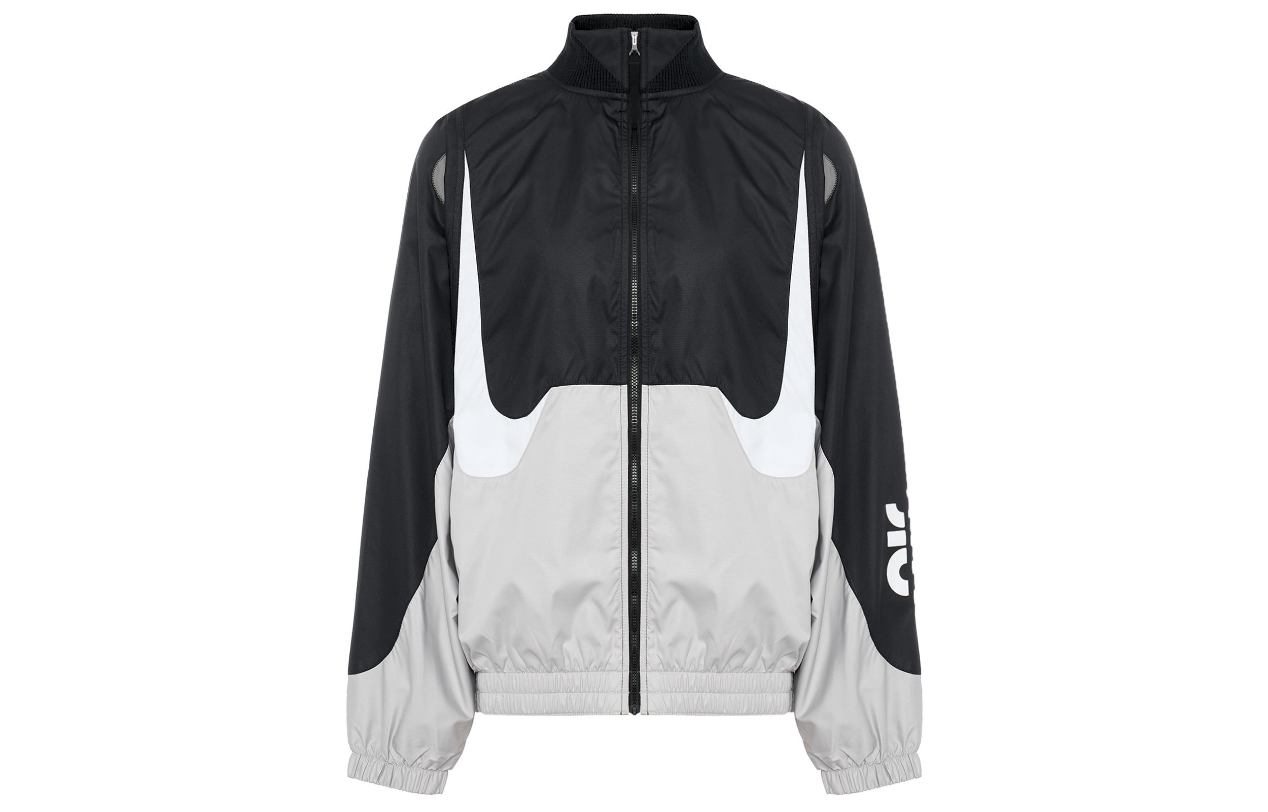 

Nike Jackets Women s Black Stand Collar Moderate Other DM6085-010 M