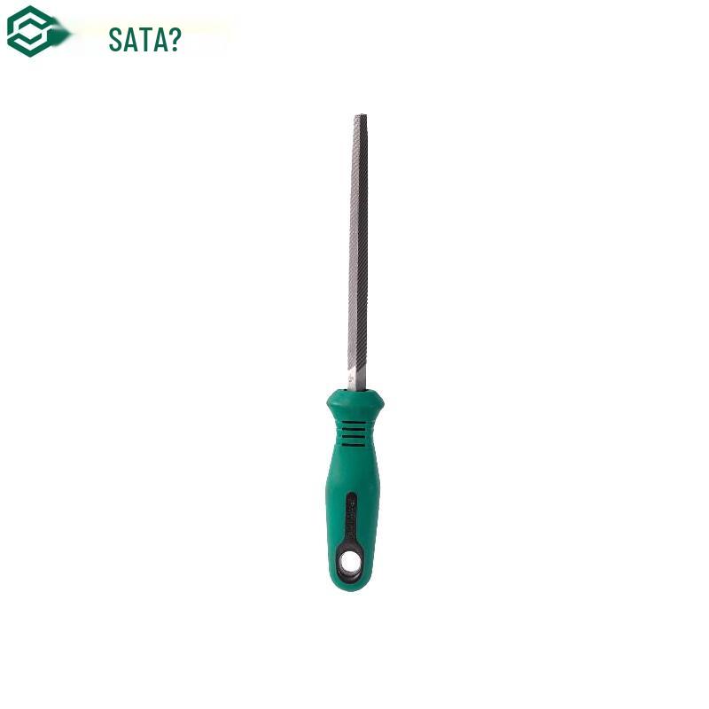 SATA 6-inch Medium Tooth Triangular File 6 inches