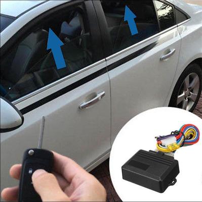 Universal Auto Power Window Roll Up Closer Power Module Kit For 4 Door Car 12V