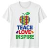 Teach Love Inspire TShirt Special Education Teacher Gift For Him And Her