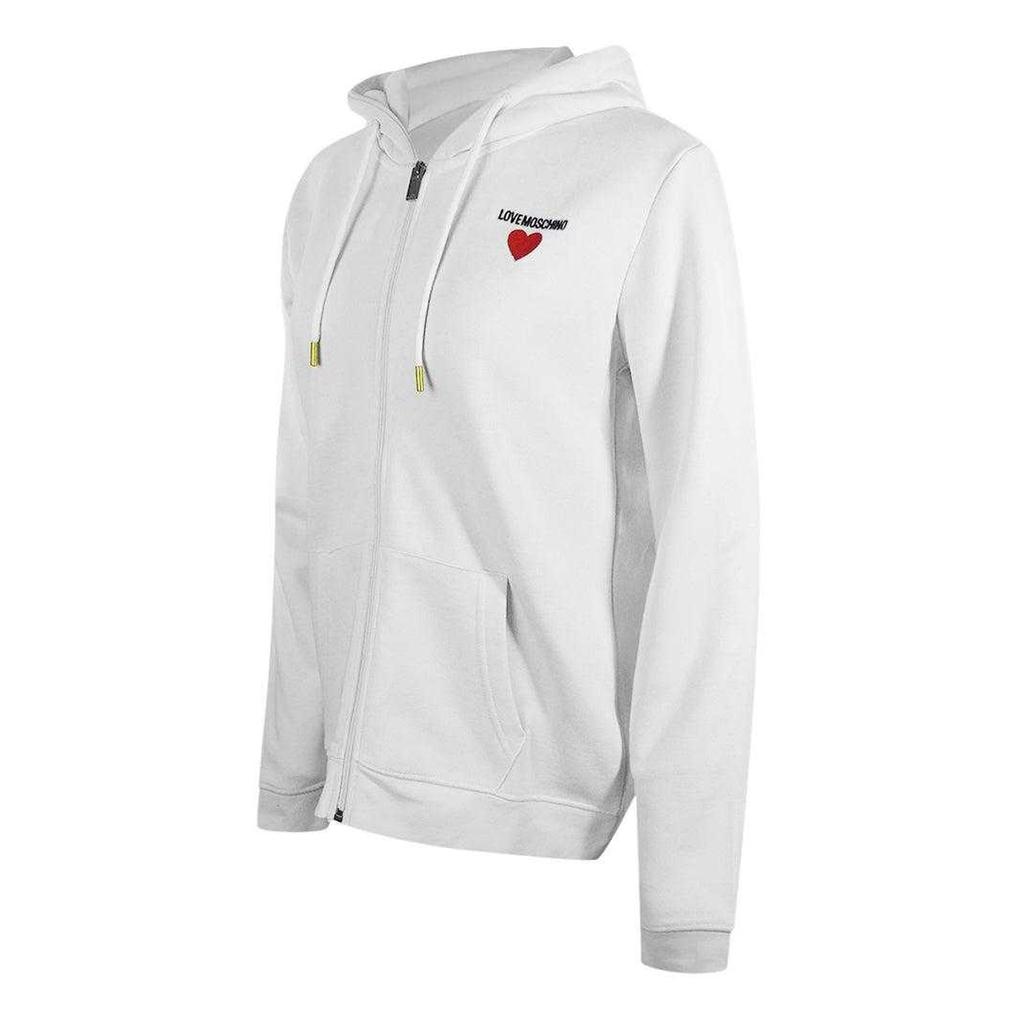 Love Moschino Womens/Ladies Heart Cotton Full Zip Hoodie