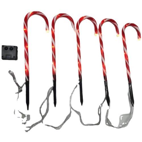 Solární osvětlení na trávník, pozemní osvětlení, vánoční dekorace, světlo z cukrové třtiny, venkovní zahrádka, jeden přívěs, pět světel na nádvoří