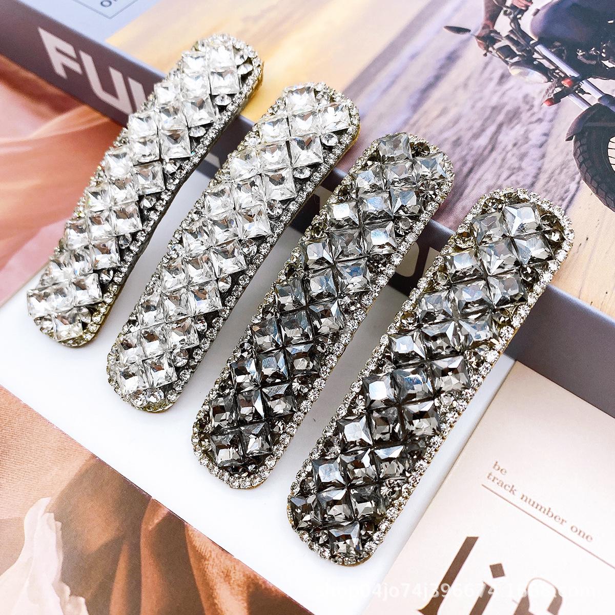 

New Arrival: Crystal Hairpin - Elegant BB Clip for Bangs, Luxury Fashion Hair Accessory for Women with Free Shipping