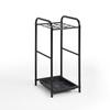 Sunny Point Umbrella Stand, Slim Design, Removable Water Tray, Steel Construction, Stylish, Commercial Use, Large Capacity, Stable, Black (Holds 9 Umb