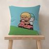 Cartoon Bubu And Dudu Personalized Picture Text Home Decorative Pillows Household Gifts 45X45Cm
