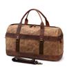 Travel Bag Men's Roof Duffel Bag Yoga Gym Bag Long and Short Travel Moving Canvas with Crazy