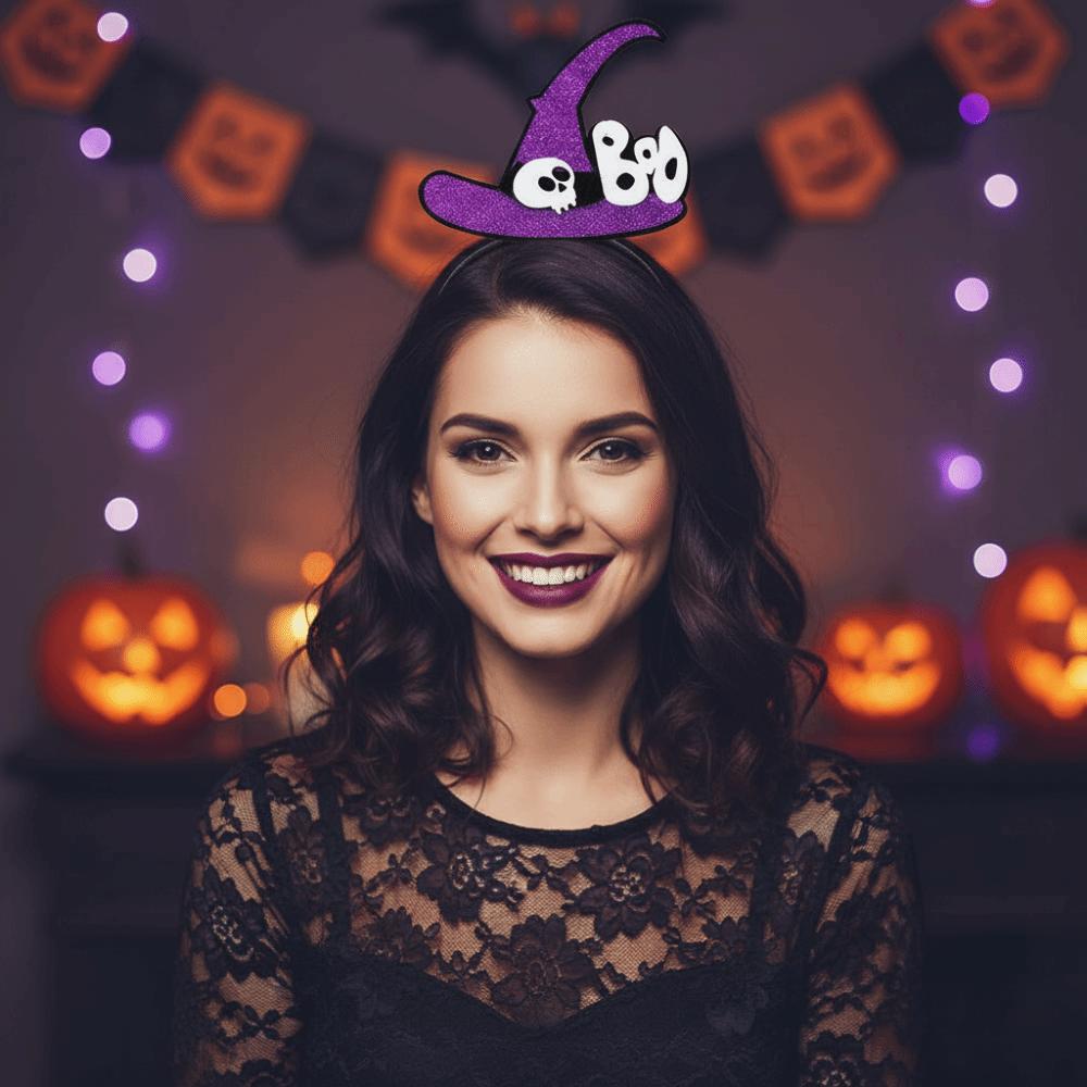 Eyeball Halloween Party Hair Hoop Spider Ghost Ghost Festival Headpiece Holiday Gathering