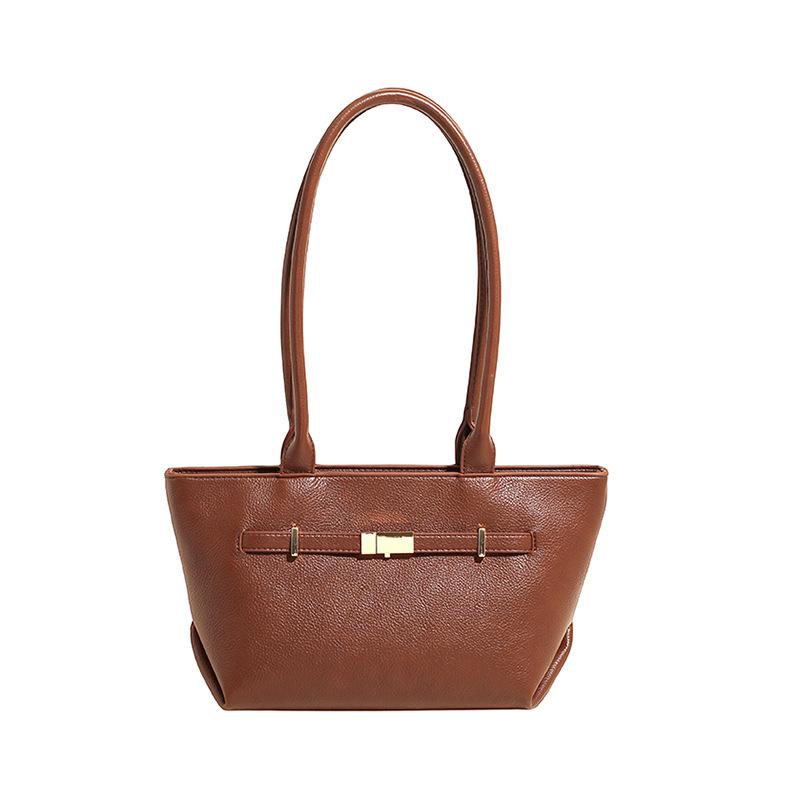 Hand-held Vegetable Basket Bag New Women's Retro Underarm Women's Tote Bag Commuter Fashion Shoulder Bag