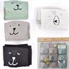 3 Pockets Cotton Wall Mounted Storage Bag Home Room Closet Door Sundries Clothes Hanging Bag Holder Cosmetic Toys Organizer