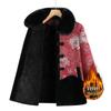 Elderly Women's Winter Cotton Padded Jacket - Cozy Autumn Coat for Grandma