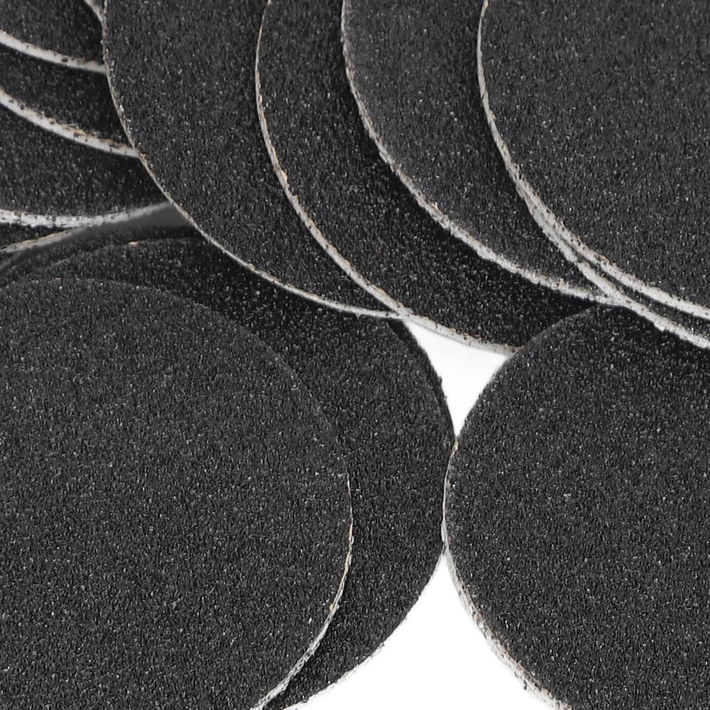 60pcs 180 Grit Foot File Replacement Sandpaper Pad Self Adhesive Pedicure Tool Electric Foot File Refill Disks