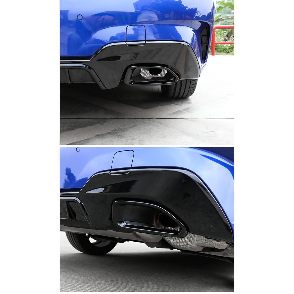 Front Lip & Bumper Kit for 20-25 BMW 3 Series - Black MP