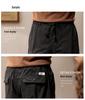 Retro Casual Loose Cuff Pants - Men’s Fashionable, All-Match Overalls