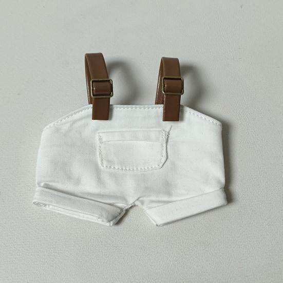 17cm Clothes Playtime Cowboy Overalls Set Doll Doll Clothing Accessories Gift