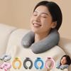 U-Shape Hot Water Neck Bottle 1000Ml Capacity Leak-Proof Warmer With Plush Cover For Women, Home Winter Relaxation & Comfort
