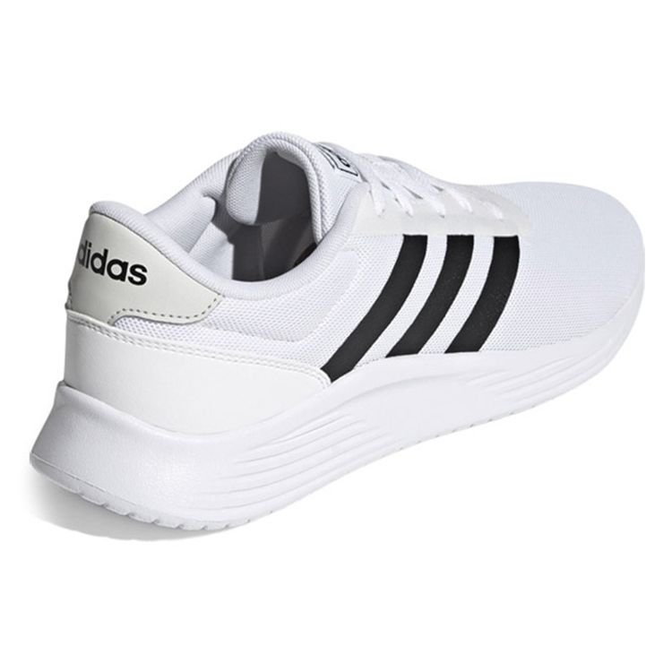 Adidas Neo Lite Racer 2.0 Casual Versatile Breathable Lightweight Low-Top Running Shoes Unisex Sneakers White GZ8221
