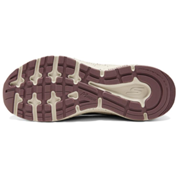 Skechers Go Series Comfortable Low-Top Running Shoes Women Sneakers Black Brown 128623-BKBR