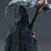 Y Europe & America Grim Reaper Sculpture Resin Crafts Halloween Garden Tabletop Decoration Ornament Scythe-Holding Reaper Statue