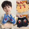 Kinder Spider-Man Fünf-Finger-Handschuhe Winter Warm Kältebeständig Handschuhe Outdoor Frostschutz Fingerhandschuhe Kinder Geschenke