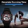Kids Digital Watch Electronic Waterproof Multifunctional Display Fashionable LED Luminous for Student Sport