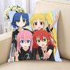 Anime Singer B-Bocchi The Rock! Pillow Case Removable Washable Cushion Cover – All-Season Soft Linen
