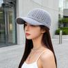 Breathable Knitted Cap With Sun Shield And Adjustable Design For Daily Outdoor Use