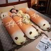 Non-Toxic 60/90/120Cm Long Capybara Bread Plush Throw Pillow Soft Funny Bread Capybara Toy Sofa Cushion Home Decor Birthday Gift
